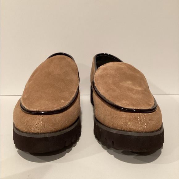 Donald J. Pliner Tan Suede Loafers - Picture 3 of 16